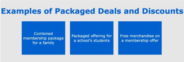 Examples of Packaged Deals and Discounts