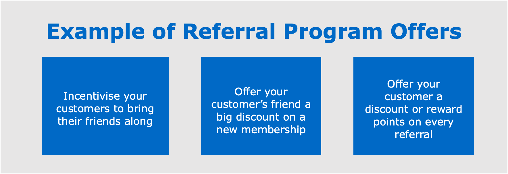 Example of Referral Program Offers