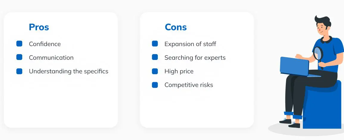 Hiring a development team vs outsourcing your project